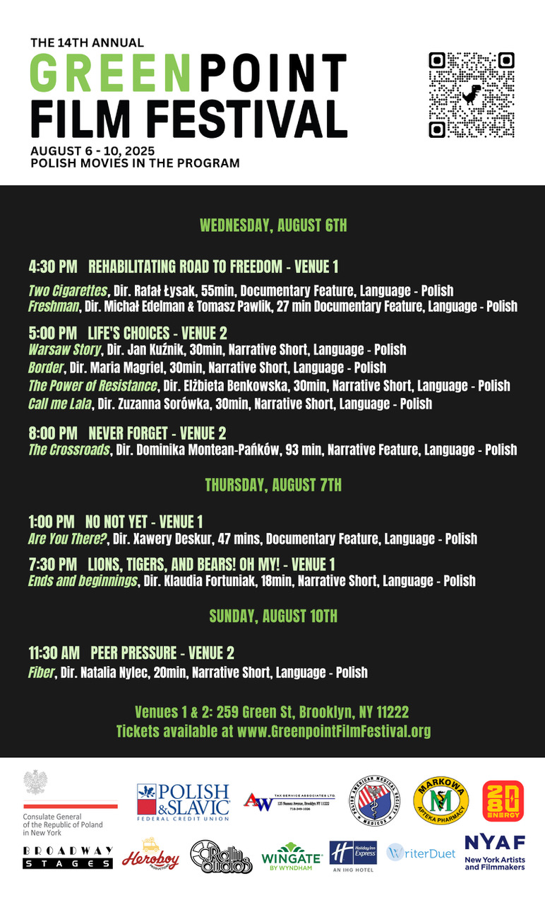 Greenpoint Film Festival 2025 Polish Movies Program